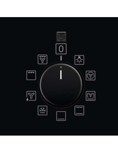 AEG BOBB noir - bouton cuisson
