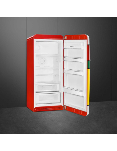 SMEG FAB28RDMC5 - Multicolors - Ch. droite - ouvert