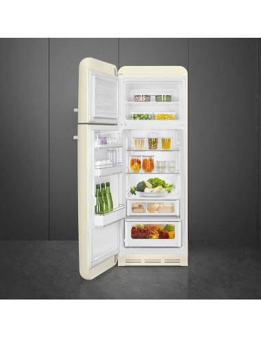 Smeg FAB30LCR5 Crème - Ch. gauche - ouvert