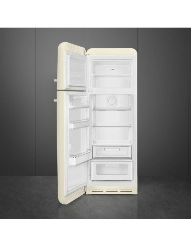 Smeg FAB30LCR5 Crème - Ch. gauche - ouvert
