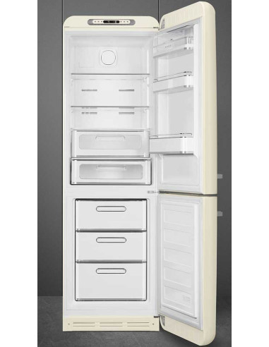 Smeg FAB32RCR5 Crème - Ch. droite - ouvert