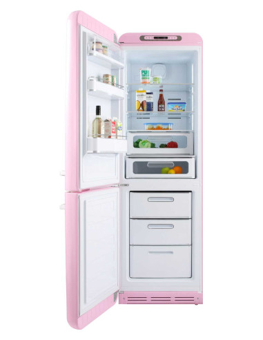 Smeg FAB32LPK5 Rose - Ch. gauche - ouvert