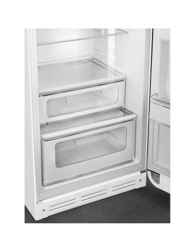 Smeg FAB30RWH5 Blanc - Charnières droites - tiroirs à légumes