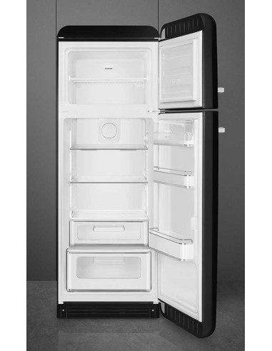 Smeg FAB30RBL3 Noir - Ch. droite - ouvert