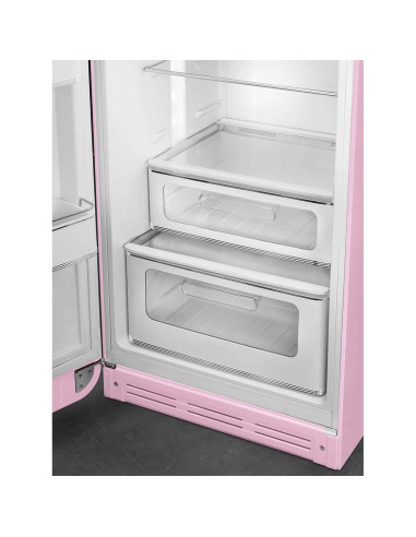 Smeg FAB30LPK5 Rose - Ch. gauche - tiroirs à légumes
