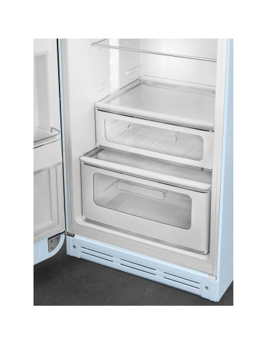 Smeg FAB30LPB5 Bleu azur - Ch. gauche - tiroirs à légumes
