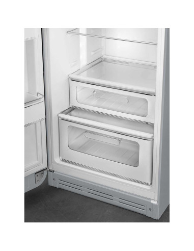 Smeg FAB30LSV5 Gris Métal - Ch. gauche - tiroirs légumes