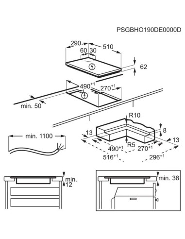 AEG KFA29SIO - encastrement à fleur