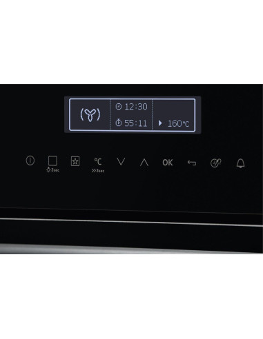 Electrolux EB6GL4XCN Inox - horloge