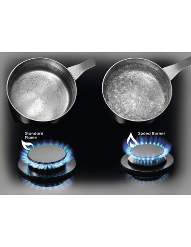 Electrolux GK58DKG4O - speedburner