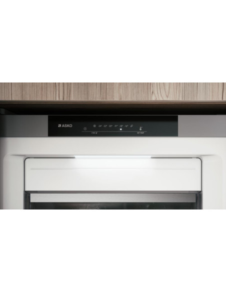 Asko FN23841S inox NoFrost - commande