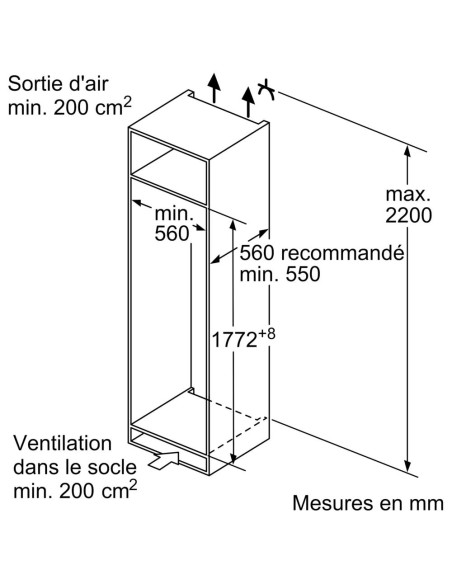 Siemens KI81RADD0H iQ500 - niche