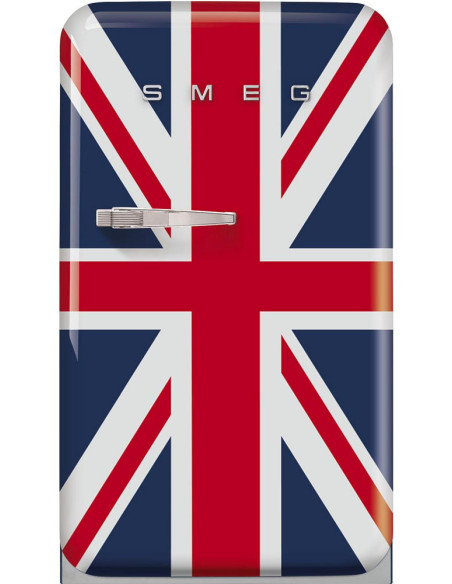 Smeg FAB10RDUJ6 Union Jack charnières droites