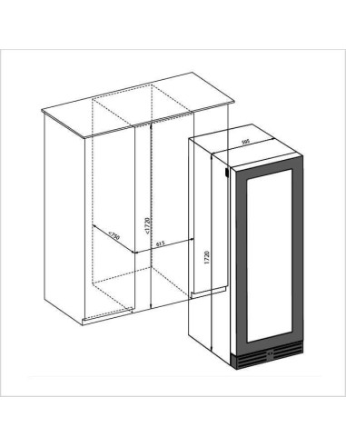 FORS FFW601722G - dimensions