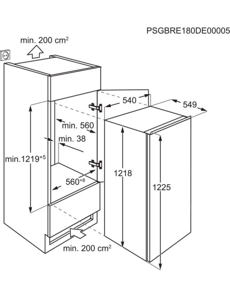 AEG SANTO AIK2104R - dimensions
