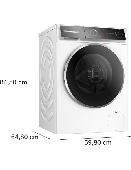 Bosch WGB25605CH Serie 8 - dimensions