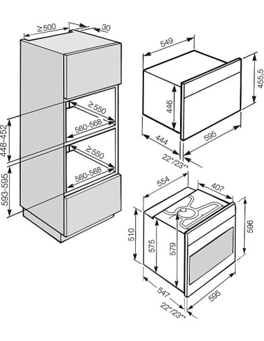 Miele DG 5061-60 noir - Modèle d'expo