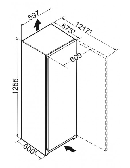 Liebherr Rd 4200 PURE BluPerformance - dimensions