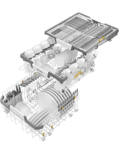 Miele G 3725-55 SCi inox - paniers