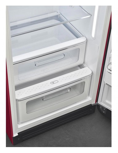 Smeg FAB28RDRB5 - Rouge Rubis - Charnière droite