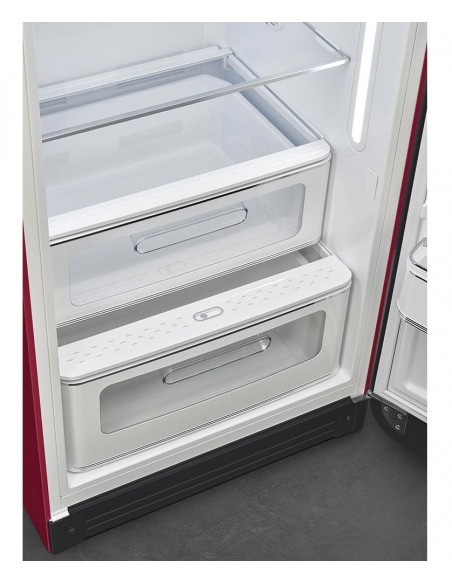 Smeg FAB28RDRB5 - Rouge Rubis - Charnière droite
