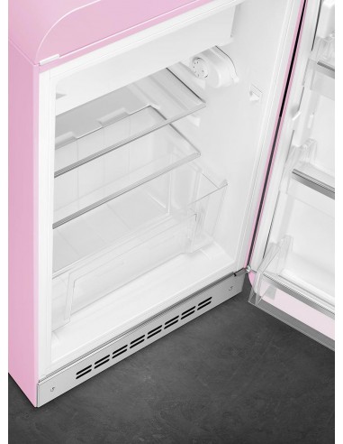 Smeg FAB10RPK6 Rose charnières droites