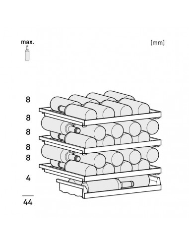 Liebherr UWpri 3661 Vinidor Selection - rangement bouteilles