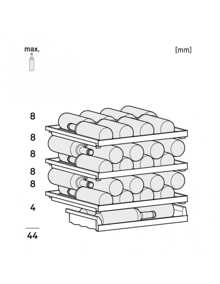 Liebherr UWpri 3661 Vinidor Selection - rangement bouteilles