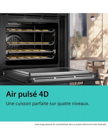Siemens HB776GMB1F iQ700 noir extraKlasse - Air pulsé 4D