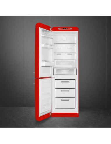Smeg FAB32LRD6 Rouge - Ch. gauche - ouvert