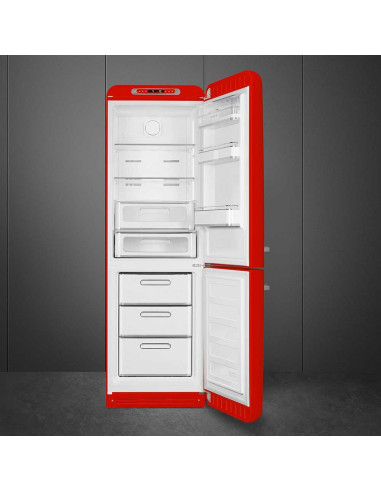 Smeg FAB32RRD6 Rouge - Ch. droite - ouvert
