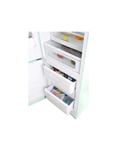 Smeg FAB32LPG6 Vert d'eau - Ch. gauche - bacs légume