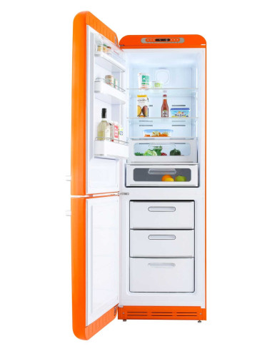 Smeg FAB32LOR6 Orange - Ch. gauche - ouvert
