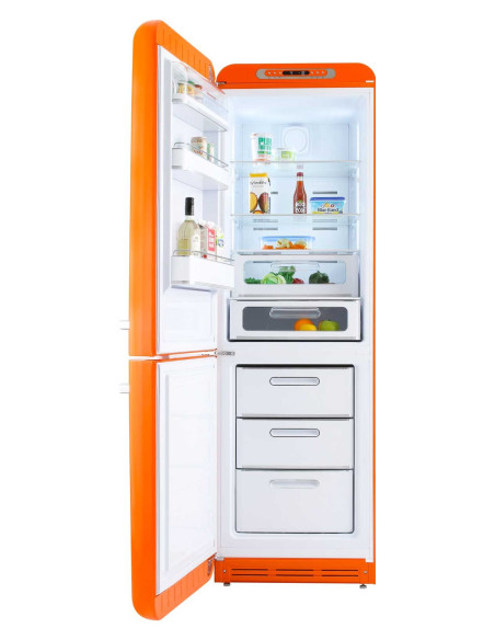 Smeg FAB32LOR6 Orange - Ch. gauche - ouvert