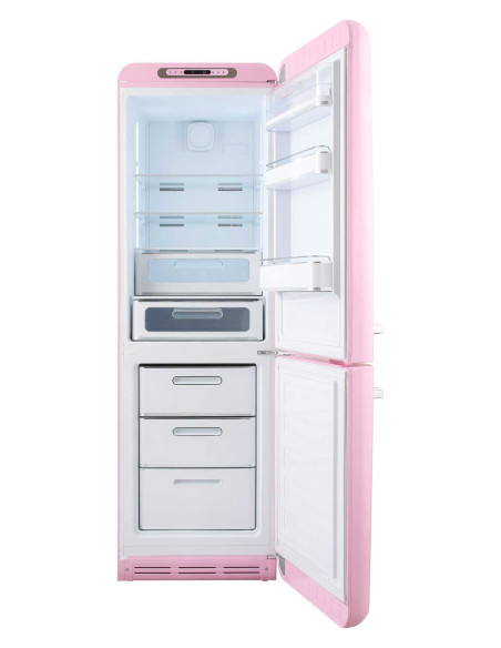 Smeg FAB32RPK6 Rose - Ch. droite - ouvert