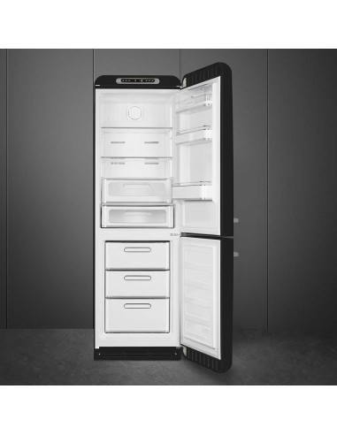 Smeg FAB32RBL6 Noir - Ch. droite - ouvert