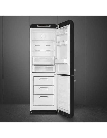 Smeg FAB32RBL6 Noir - Ch. droite - ouvert