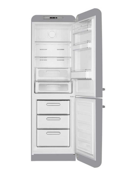 Smeg FAB32RSV6 Gris Métal - Ch. droite - ouvert