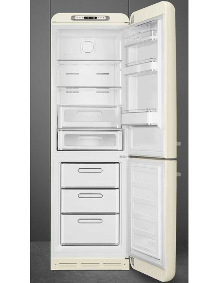 Smeg FAB32RCR6 Crème - Ch. droite - ouvert