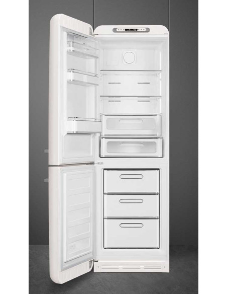 Smeg FAB32LWH6 Blanc - Ch. gauche - ouvert