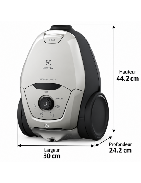 Electrolux Pure PD82-4MG - dimensions