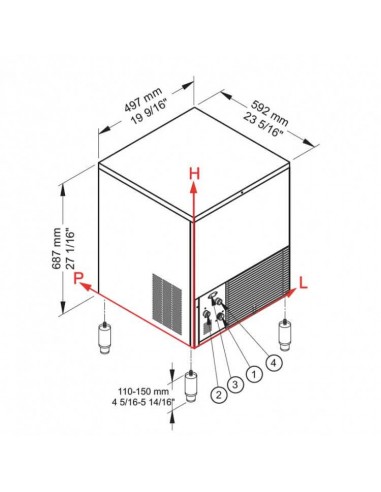 Brema CB 316 - dimensions