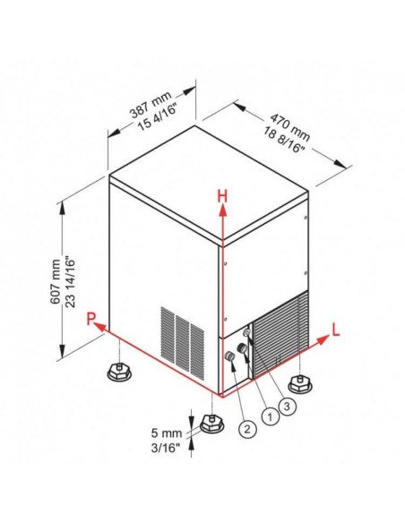 Brema CB 246 - dimensions