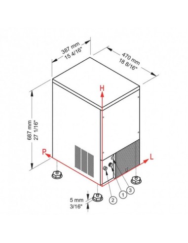 Brema CB 249 - dimensions