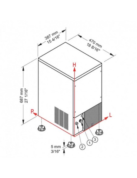 Brema CB 249 - dimensions
