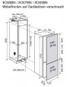 Electrolux IK305BN NoFrost - dimensions