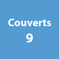 9 couverts