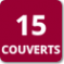 15 couverts