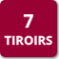 7 tiroirs